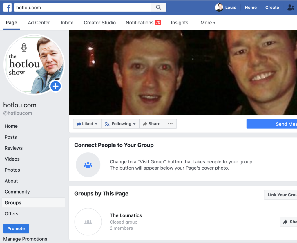the lounatics closed facebook group