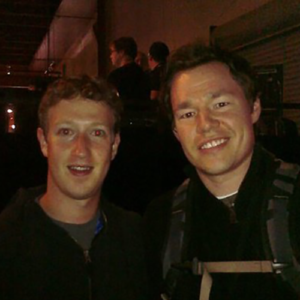 hotlou with one member of the louxicon, Mark Zuckerberg